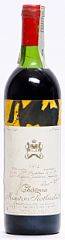 1 bt. Château Mouton Rothschild, Pauillac. 1. Cru Classé 1974 AB ts.