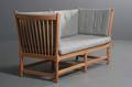 Hyndesæt til Børge Mogensens tremmesofa, model 1789, Lys grå uld.