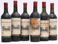 6 bts. Château Grand Puy Ducasse, Pauillac. 5. Cru Classé 1959 Bottled in DK. A-AB bn.