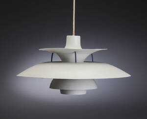 Poul Henningsen, PH5 pendel, hvidlakeret