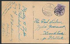 ONDLØSE stjernestempel på brevkort