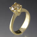 Solitaire ring ca. 1.05 ct.