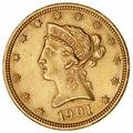 USA, 10 dollars 1901, Liberty Head type, F 158