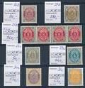 1895-1902. Lot fine postfriske mærker