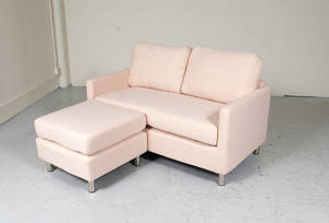 Soffa 2-sits med schäslong