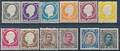 1911-1931. 12 bedre ubrugte Konger op til 5 kr. Facit 7290