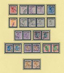 Postfærge. 1919-1975. Samling med mange tidlige udgaver