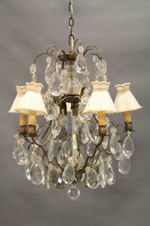 Kristallkrona barockstil