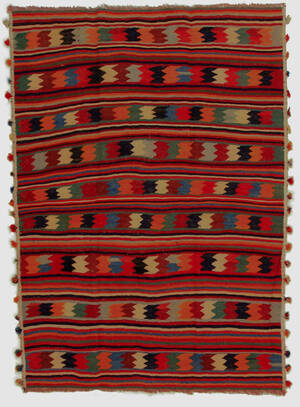 Nordvest persisk kelim, 200X137 cm.