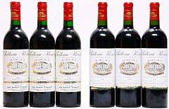 3 bts. Château Kirwan, Margaux. 3. Cru Classé 1988 A hfin.  etc. Total 6 bts.