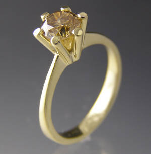 Solitaire ring ca. 1.08 ct. Denne auktion er annulleret2020529