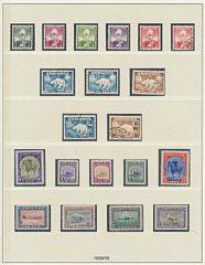 Grønland. 1938-1999. Samling i Lindner-album med Amerikanerudgave osv.
