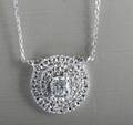 Pendant in 14k with diamonds 1.00ct 
