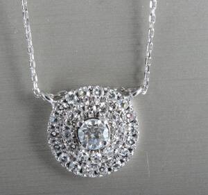 Pendant in 14k with diamonds 1.00ct 