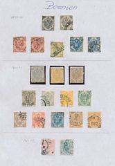 Bosnien. 1879-1919. Lille samling på 6 sider. Se fotoudsnit