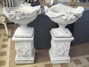 Trädgårdsurnor, 1 par