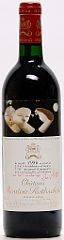 1 bt. Château Mouton Rothschild, Pauillac. 1. Cru Classé 1986 A hfin.