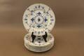 Assietter Royal Copenhagen Musselmalet 6 st