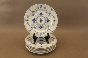 Assietter Royal Copenhagen Musselmalet 6 st