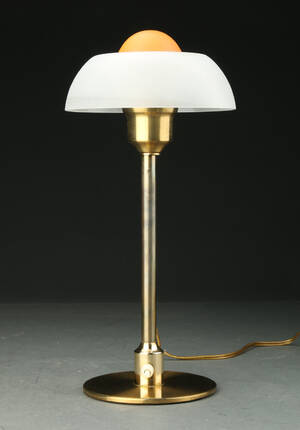 Fog  Mørup. Spejlæg bordlampe, 1900-tallets første halvdel