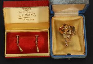 Smycken 3 delar, 18k