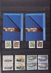 Færøerne. 1975-1999. Samling i 64 siders indstiksbog, samlet både stemplet og postfrisk dobbelt-samling. Se fotoudsnit