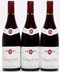3 bts. Chambertin Grand Cru, Adrien Belland 1993 A hfin.