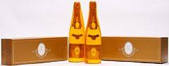 2 bts. Champagne Cristal, Louis Roederer 2004 A hfin. Oc.
