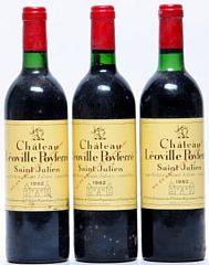 3 bts. Château Léoville Poyferré, Saint - Julien. 2. Cru Classé 1982 A-AB bn.