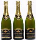3 bts. Champagne Brut Cuvée Réservée, Jean De Challemaison 1971 A hfin.