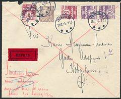 1939. SØNDAGSBREV, fra THORSHAVN 18.12.39, sendt til København.
