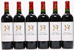 6 bts. Château Clerc Milon, Pauillac. 5. Cru Classé 2008 A hfin.