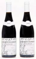 2 bts. Charmes-Chambertin Grand Cru, Bernard Dugat-Py 2007 A hfin.