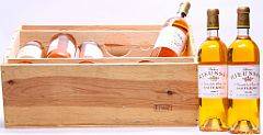 12 bts. Château Rieussec, Sauternes. 1. Cru Classé 2003 A hfin. Owc.