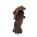 Jørgen Haugen Sørensen Figur. Sign. monogram 89, 935. Patineret bronze. H. 26.