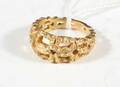 RING, 18K GULD, STL CA 18 MM, VIKT 8,27 GR 