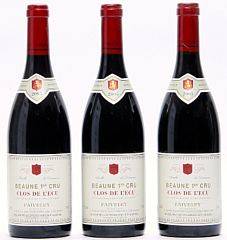 12 bts. Beaune 1. Cru Clos de lEcu, Faiveley 2005 A hfin. Oc.