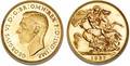 George VI, 1936 - 1952, 2 Pounds 1937, F 410, S 4075, struck as proof