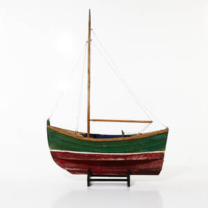Båtmodell segelsnipa