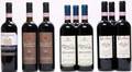 3 bts. Brunello di Montalcino La Serena, Mantengoli 1999 A-AB bn.  etc. Total 9 bts.