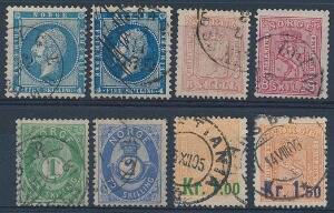 1856-1905. 8 bedre mærker.