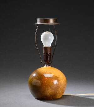 Kähler. Bordlampe af keramik