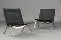 Poul Kjærholm. Par PK22 lænestole, Fritz Hansen 2