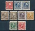 1904-1905. Chr. IX. Komplet sæt i flot centreret postfrisk kvalitet. Incl. både 20 øre og 25 øre i begge nuancer. AFA 5030
