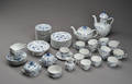 Kgl. P.  Kaffe- the service  musselmalet porcelæn 56