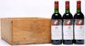 6 bts. Château Mouton Rothschild, Pauillac. 1. Cru Classé 1985 AB ts. Owc.