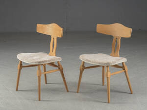 Et par stole af egetræ 2