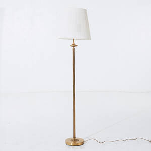 Golvlampa mässing