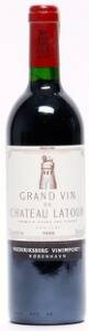 1 bt. Château Latour, Pauillac. 1. Cru Classé 1986 A hfin.