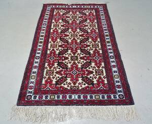 Matta, handknuten, orientalisk, ca 225140 cm